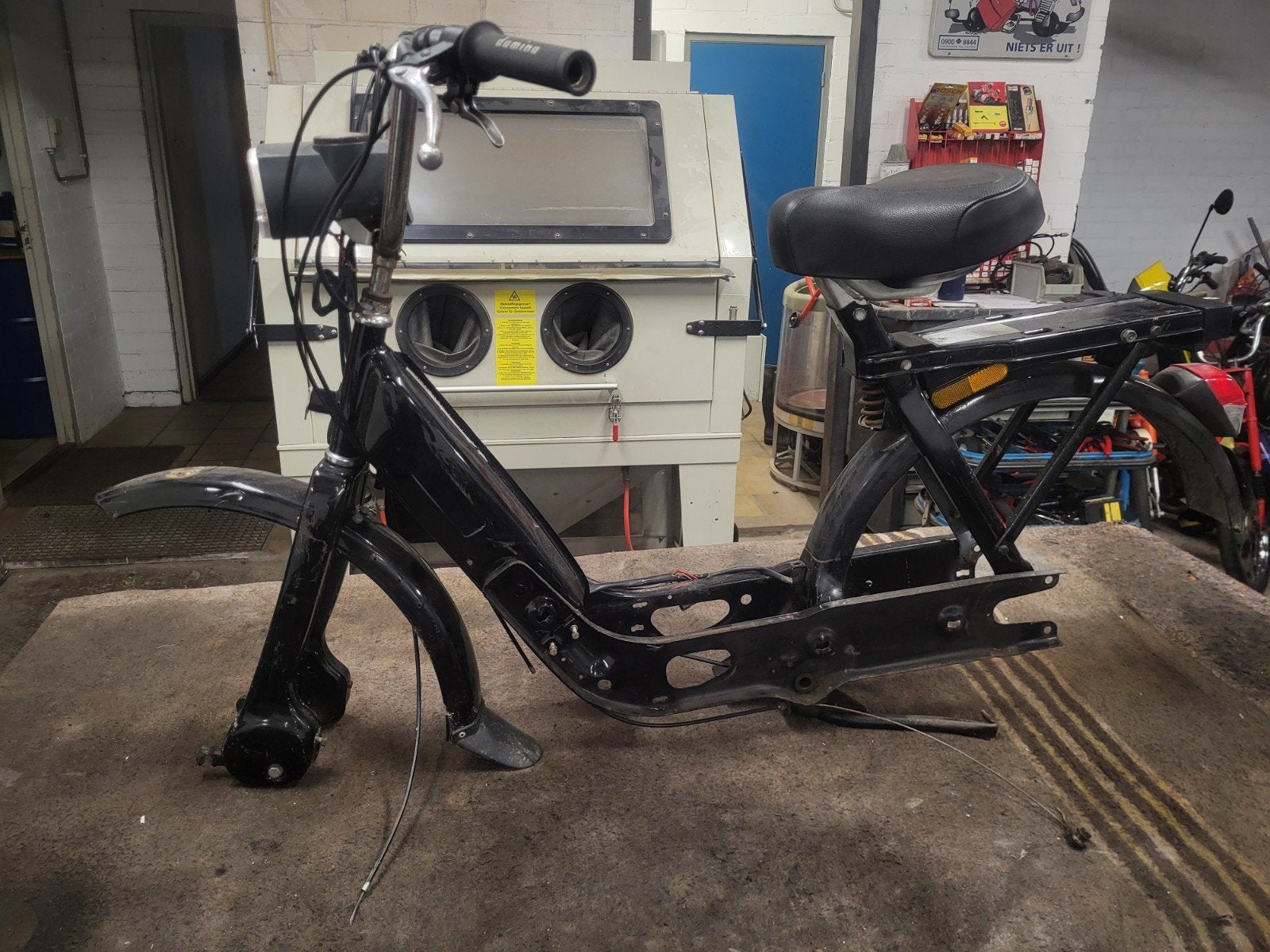 Vespa Piaggio ciao frame zonder kenteken, Ophalen, Gebruikt, Frame
