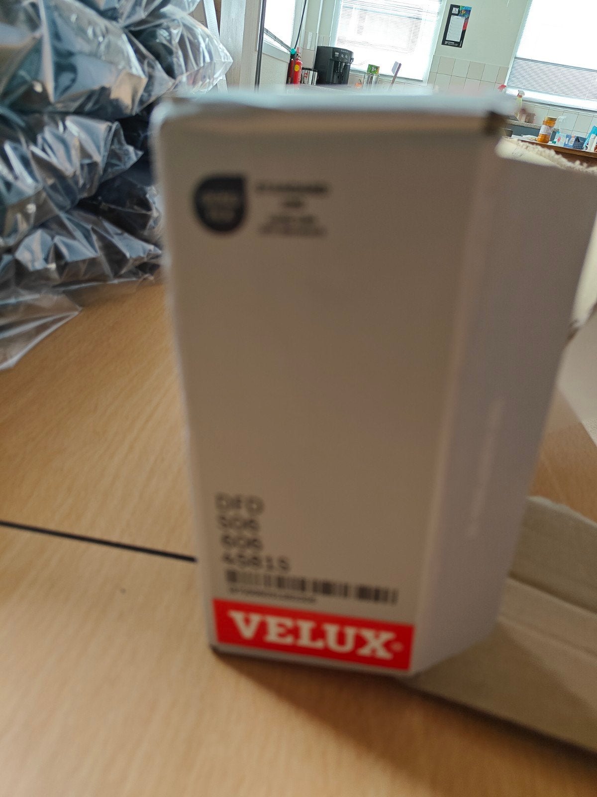 Velux hor met plisee. Dark bleu, Ophalen of Verzenden, Nieuw, Overige typen, Minder dan 200 cm