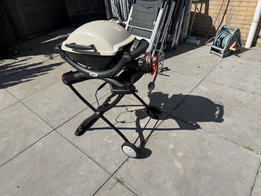 Weber gasbarbecue, Ophalen, Gebruikt