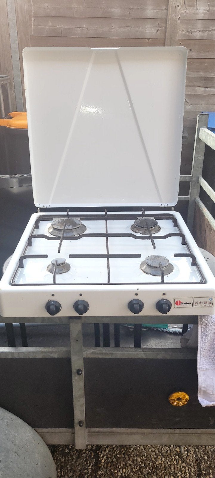 Camping gasstel 4 pits - Ideaal voor buiten koken, Caravans en Kamperen, Ophalen of Verzenden