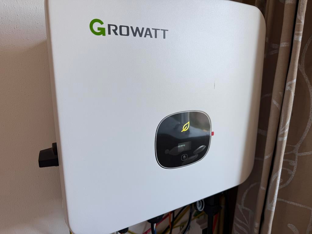 Growatt MOD 8000TL3-XH 3-fasen 8kW zonnepanelen omvormer, Ophalen of Verzenden, Zo goed als nieuw, Overige typen