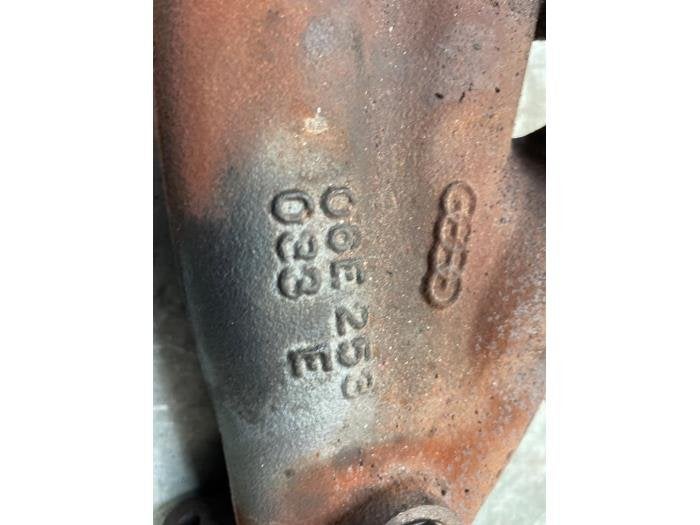 Uitlaatspruitstuk van een Audi A6, Gebruikt, -, -, -