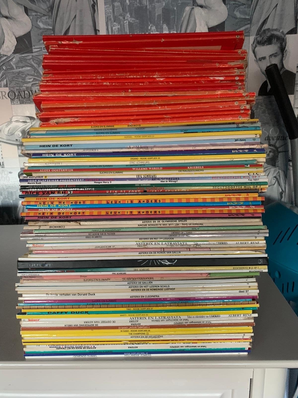 Diverse stripboeken: Suske en Wiske, Asterix, Joop Klepzeike, Boeken, Meerdere stripboeken, Ophalen, Gelezen