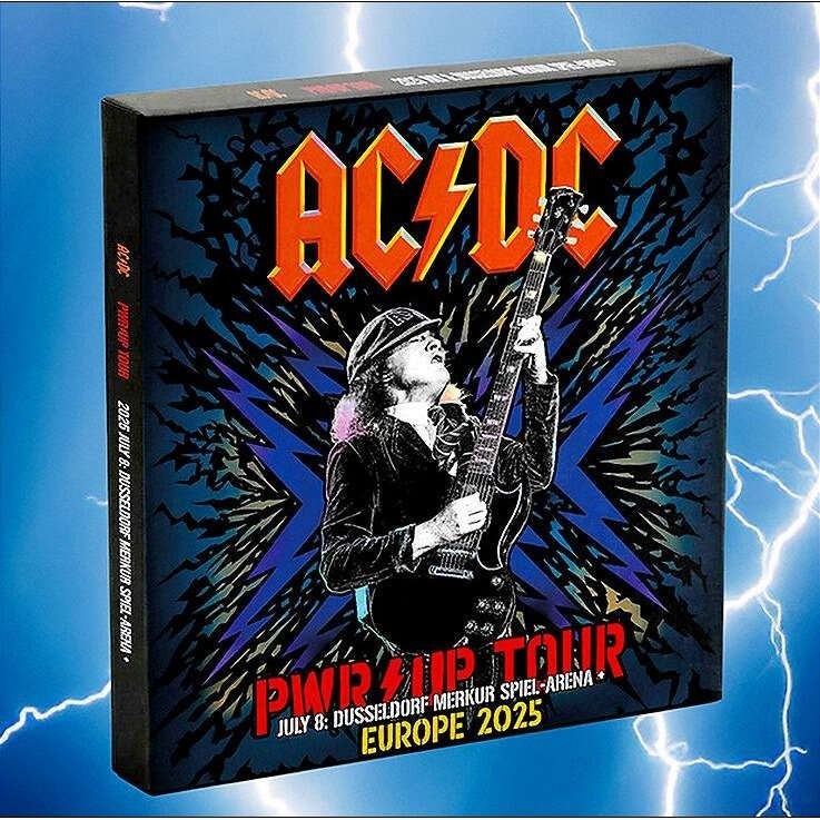 AC/DC - Düsseldorf july 8 2025 4lp colored vinyl limited ed., Cd's en Dvd's, Boxset, Geseald, Ophalen of Verzenden, Hardrock