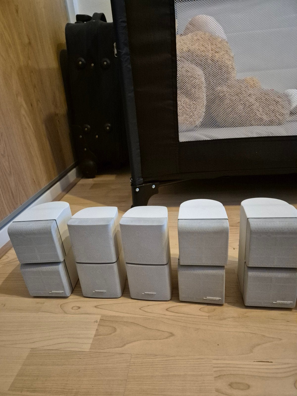 7 Bose speakers in mooie staat, Geschikt voor surround/home cinema, Ophalen, Zo goed als nieuw