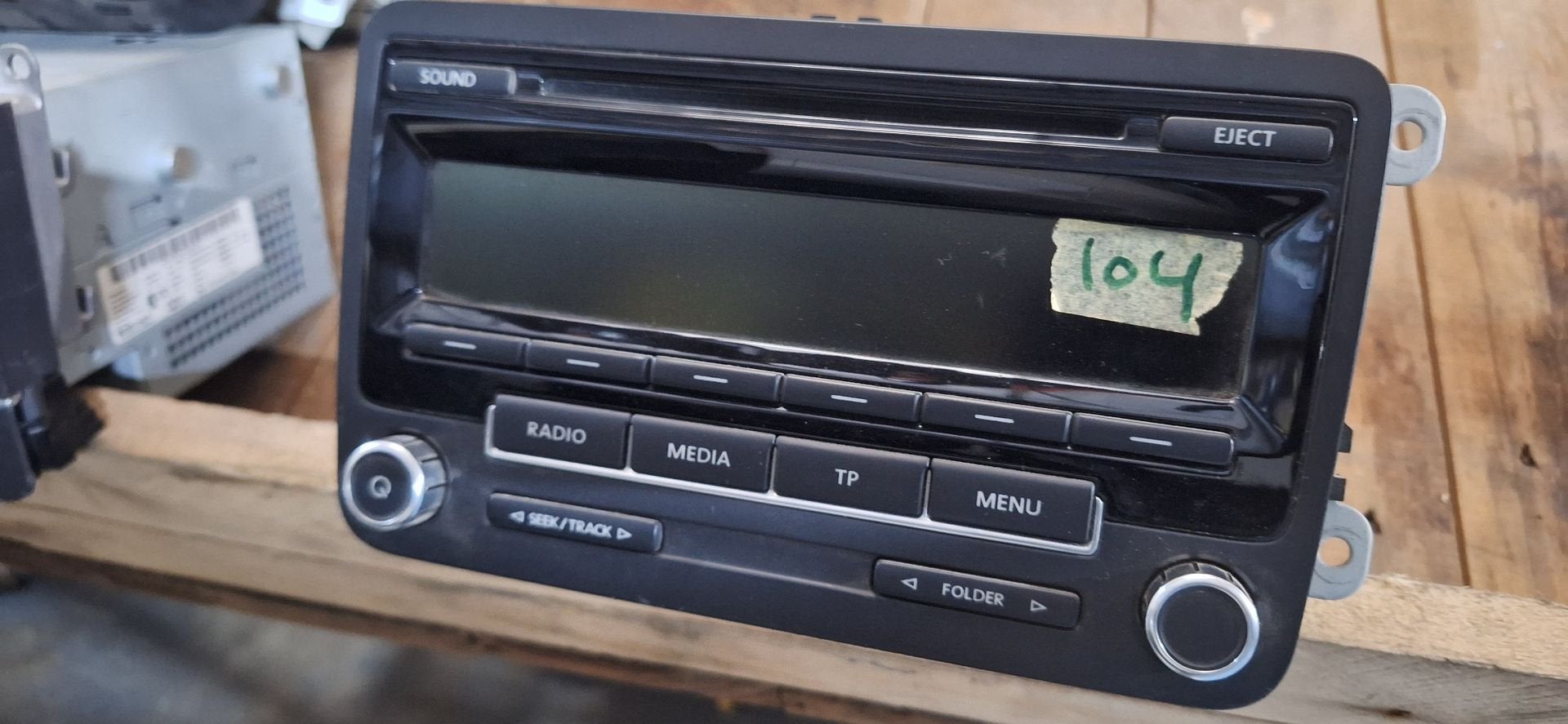 Originele Volkswagen RCD310 Autoradio - Golf / Polo / Passat, Gebruikt, -, -, Ophalen of Verzenden
