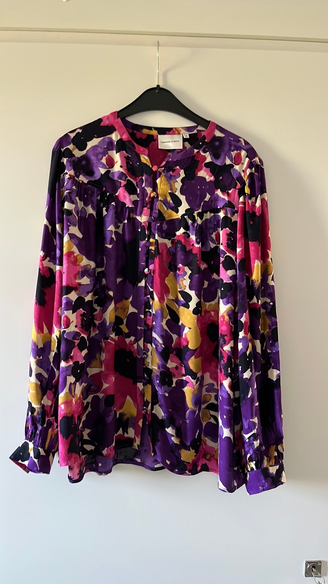 Fabiënne Chapot fleurige blouse maat 42, Kleding | Dames, Verzenden, Gedragen, Maat 42/44 (L), Overige kleuren