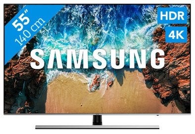Samsung 55 inch smart tv 100hz (55NU8000)