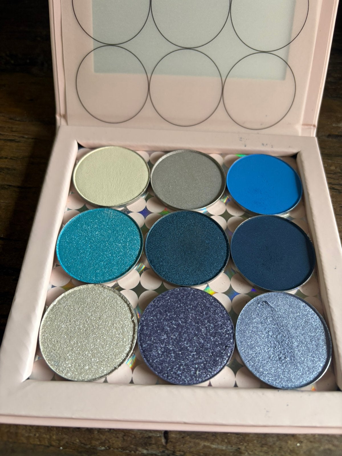 L’oyé pallet blauw, Ophalen of Verzenden, Zo goed als nieuw, Blauw, Ogen