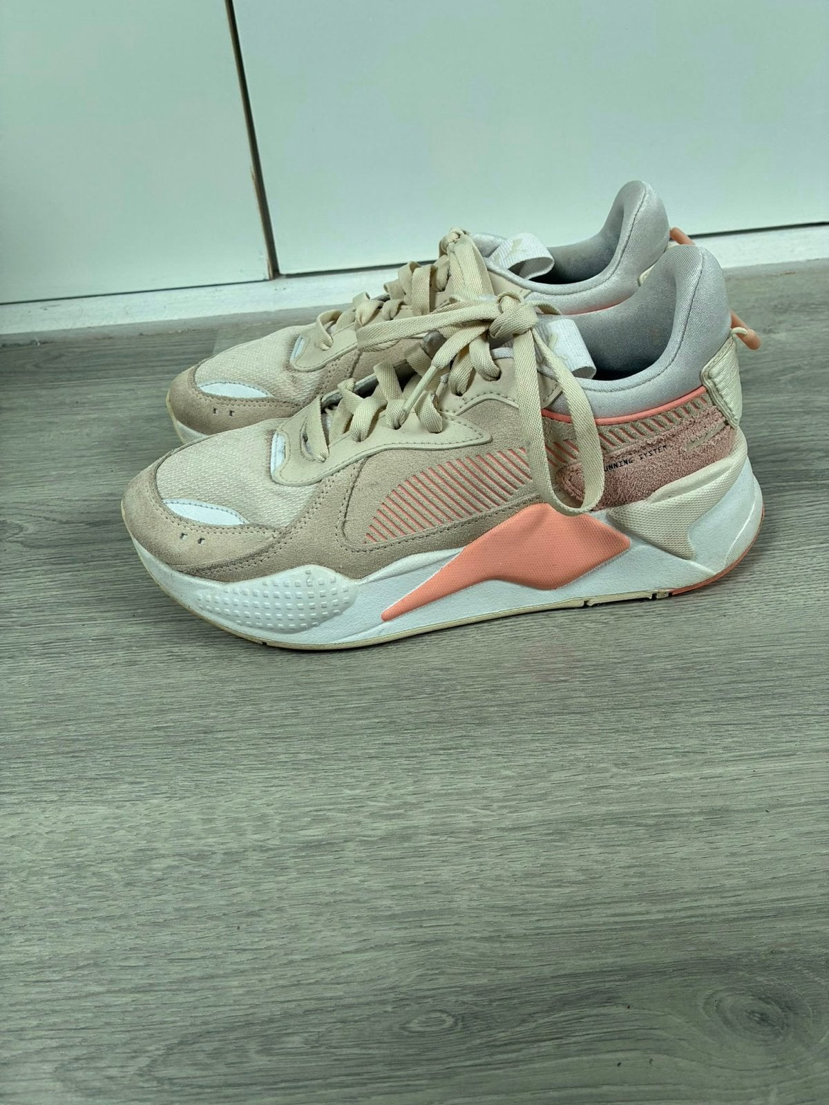 Puma RS-X³ sneakers maat 38, Beige, Ophalen of Verzenden, Sneakers of Gympen, Gedragen
