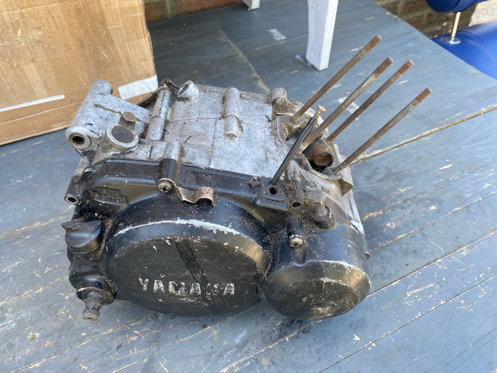 Yamaha DT50  Motorblok Onderdelen - Gebruikt, Motoren, Ophalen of Verzenden