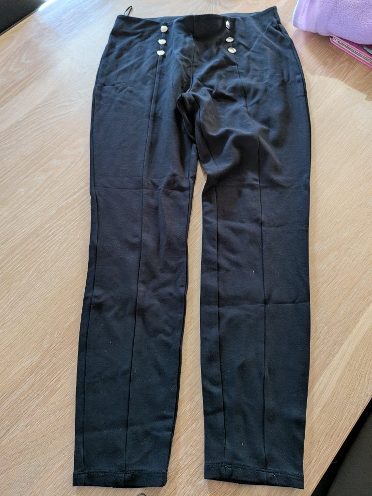 broek anna field maat l, Kleding | Dames, Anna Field, Zwart, Maat 42/44 (L), Ophalen of Verzenden