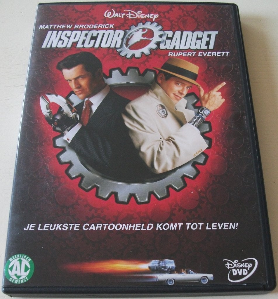 Dvd *** INSPECTOR GADGET *** Walt Disney, Alle leeftijden, Ophalen of Verzenden, Zo goed als nieuw