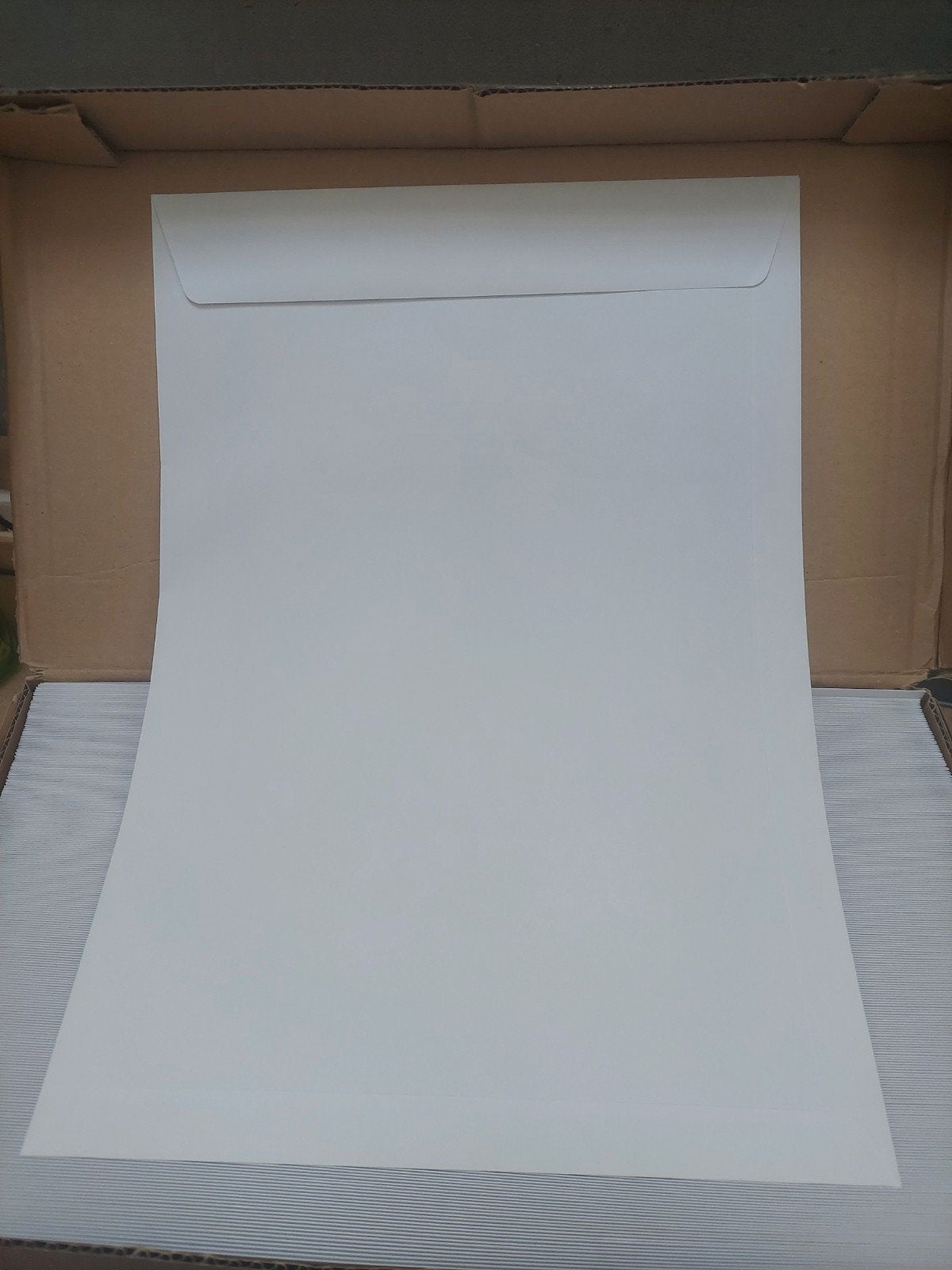 250st witte Akte envenloppen 262x371mm EB4 nieuw in doos, Ophalen of Verzenden, Envelop