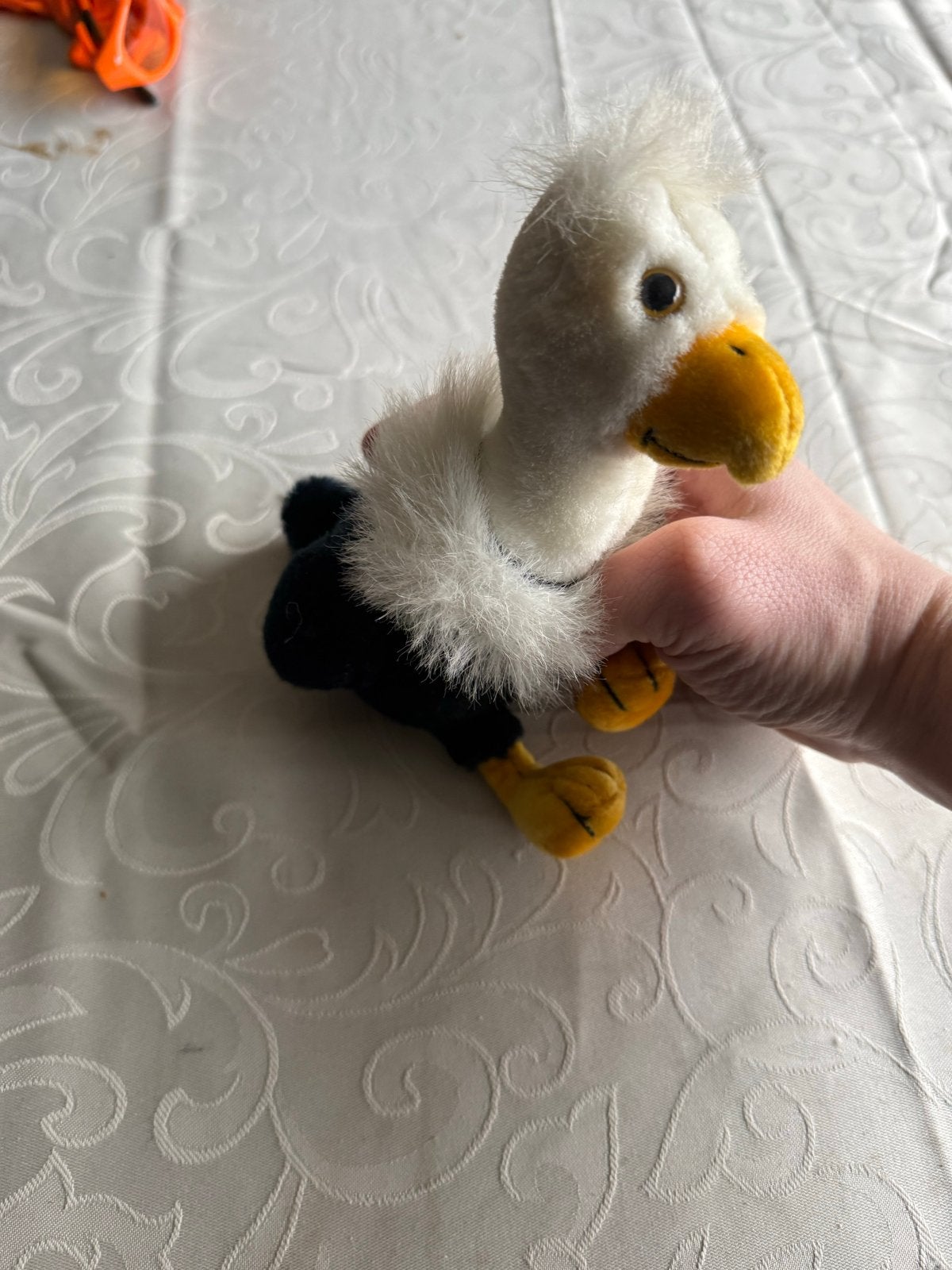 Leuke knuffel gier/arend - Zo goed als nieuw, Overige typen, Ophalen of Verzenden, Zo goed als nieuw, Middelgroot (20 tot 80 cm)