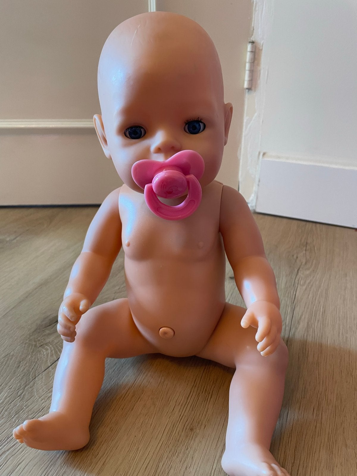 Baby Born pop met kleding en draagzak, Ophalen, Gebruikt, Babypop
