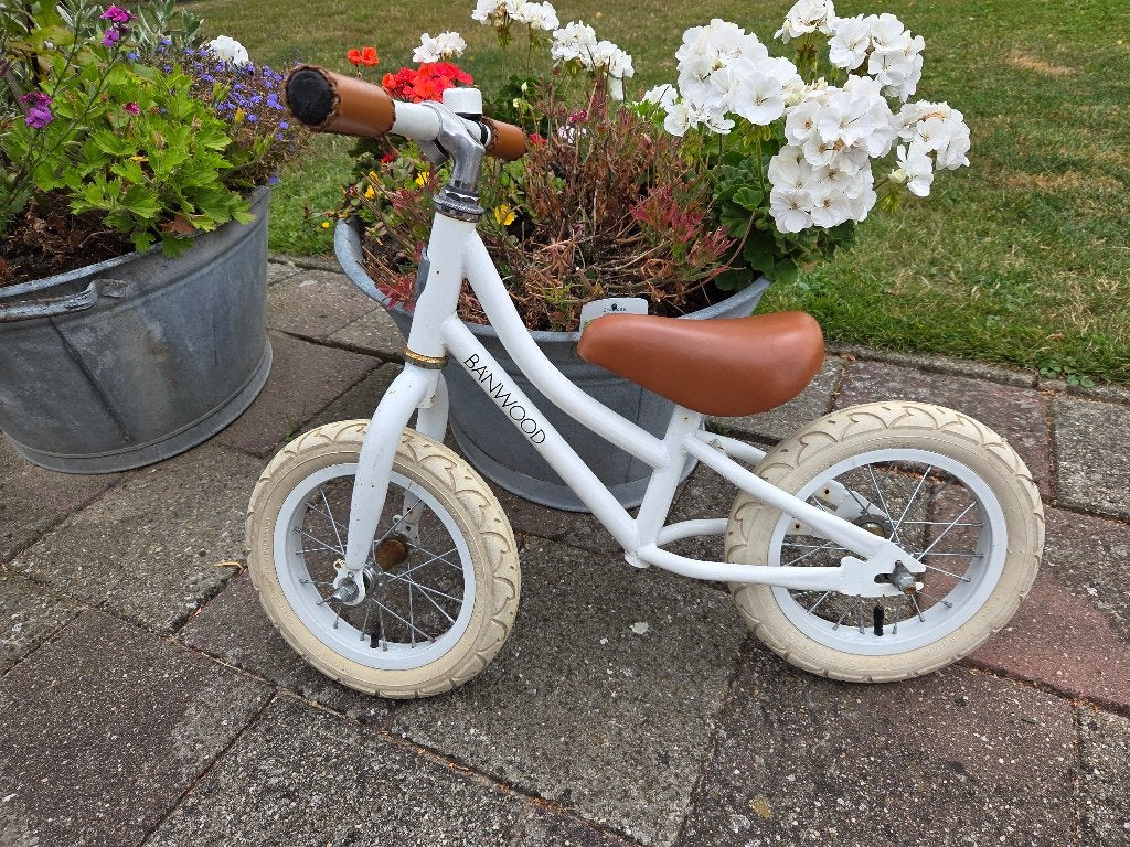 kinderfiets loopfietsje, Fietsen en Brommers, Ophalen, Gebruikt, Minder dan 16 inch
