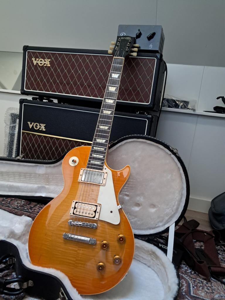 Orville by Gibson Les Paul Standard 1992, Muziek en Instrumenten, Ophalen, Zo goed als nieuw, Solid body, Gibson