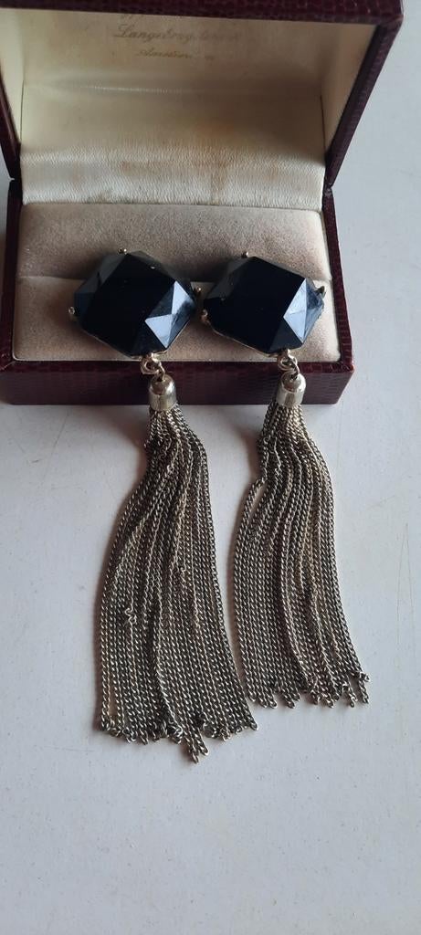 Vintage Victoriaanse oorbellen, Ophalen of Verzenden, Overige materialen