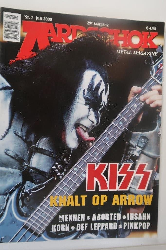 Aardschok 2008 - Kiss cover, Ophalen, 1980 tot heden, Tijdschrift