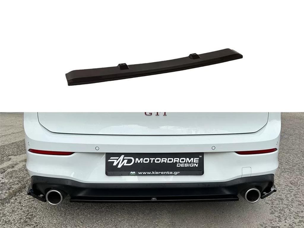 VW Golf 8 GTI – Achterbumper central splitter, Ophalen of Verzenden, MJ-Carstyling, Info@mj-carstyling.net, Sibeliusstraat 81 5011JH Tilburg