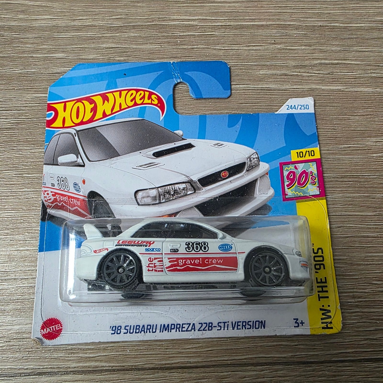 HotWheel '98 Subaru Impreza 22B STI Version, Ophalen of Verzenden, Auto