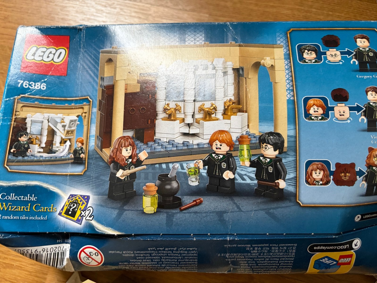 LEGO Harry Potter Zweinstein: Polyjuice Potion Fout (76386), Ophalen of Verzenden, Gebruikt, Overige merken