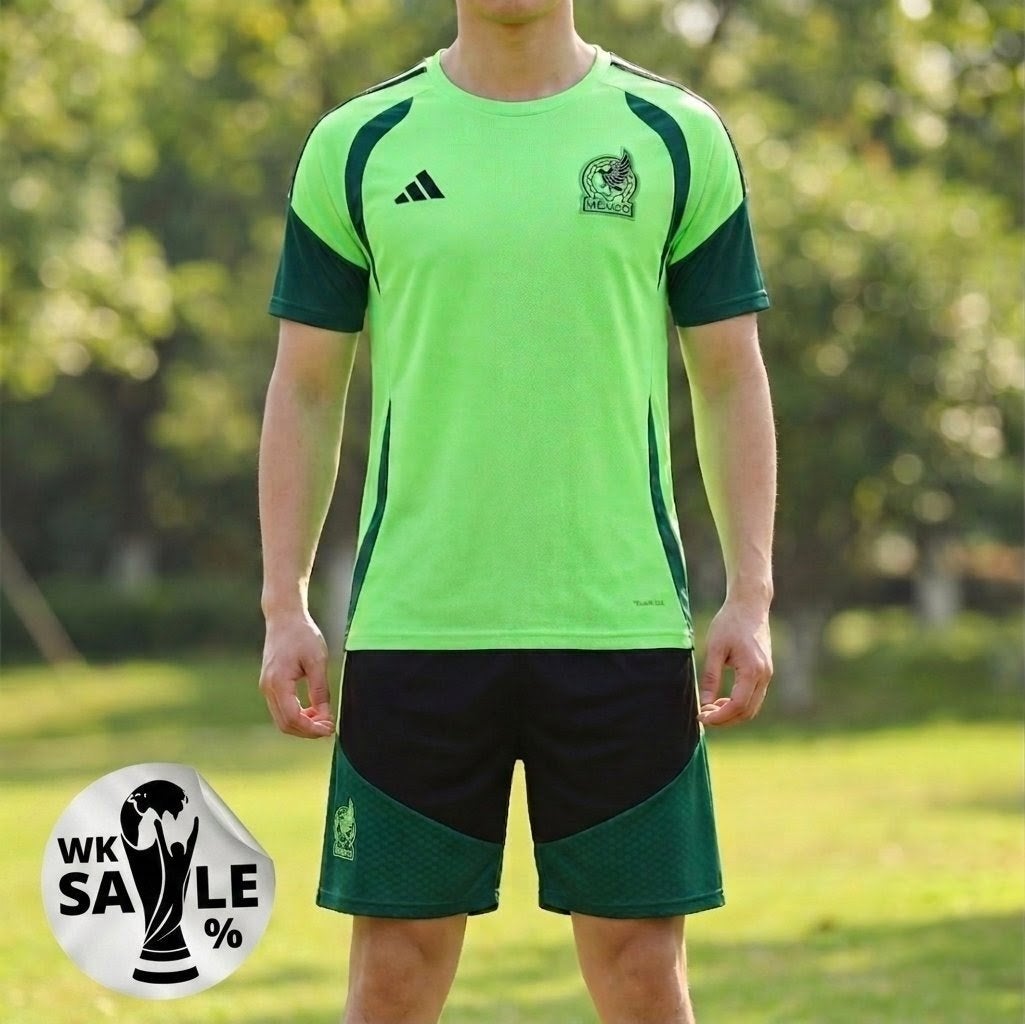 Mexicaanse elftal trainingsset, Kleding | Heren, Verzenden, Nieuw, Overige maten, Voetbal