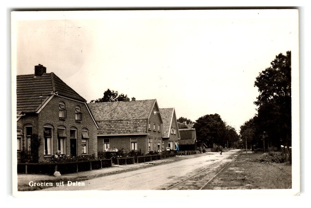 Dalen, Groeten uit Dalen, Verzenden, 1940 tot 1960, Gelopen, Drenthe