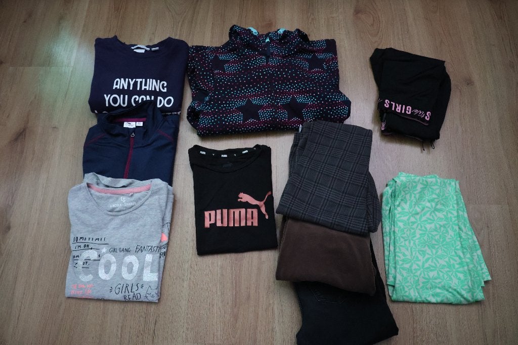 meisjes kledingpakket maat 152, Ophalen of Verzenden, Zo goed als nieuw, Maat 152