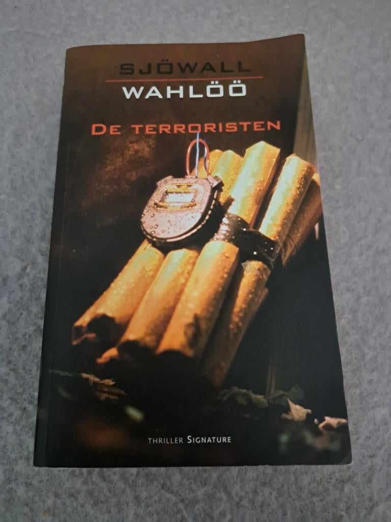 Per Wahloo - De terroristen, Boeken, Ophalen of Verzenden, Zo goed als nieuw, Per Wahloo; Maj Sjowall