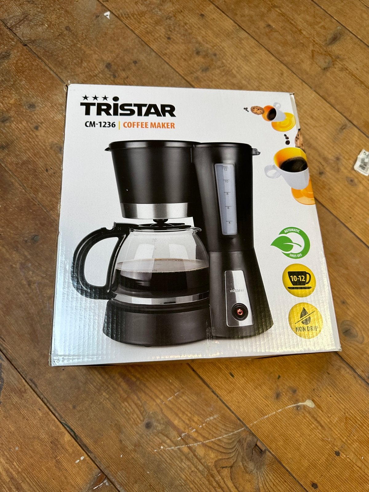 Tristar koffiezetapparaat nieuw in verpakking, Witgoed en Apparatuur, Ophalen of Verzenden, Zo goed als nieuw, Koffiemachine