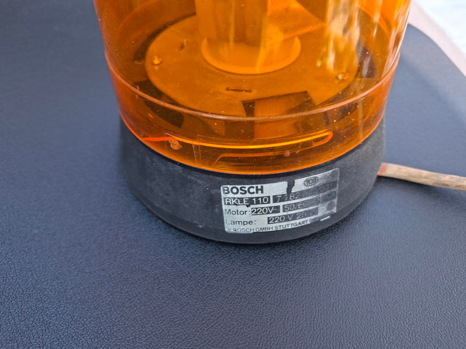 Gebruikte Bosch Zwaailamp RKL E110 220V, Ophalen of Verzenden, Gebruikt, Universele onderdelen