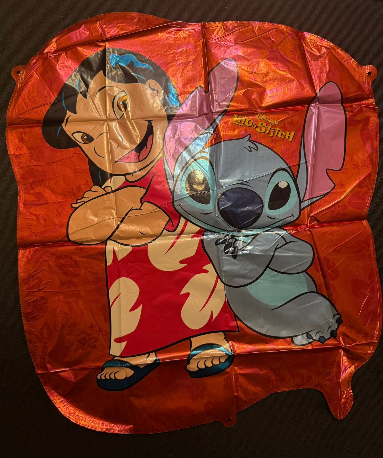 Lilo en Stitch folie ballon figuur, Ophalen of Verzenden, Nieuw, Versiering, Verjaardag