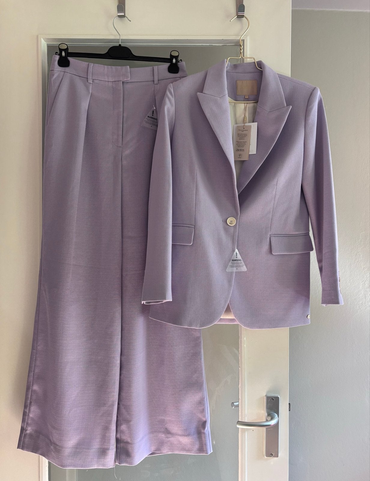 Josh V JADE blazer & pantalon set - Lila, Kleding | Dames, Maat 38/40 (M), Paars, Nieuw, Ophalen of Verzenden