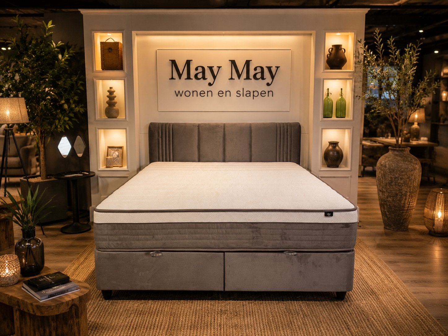 Boxspring/Baza met opbergruimte 180 Direct/leverbaar E7378