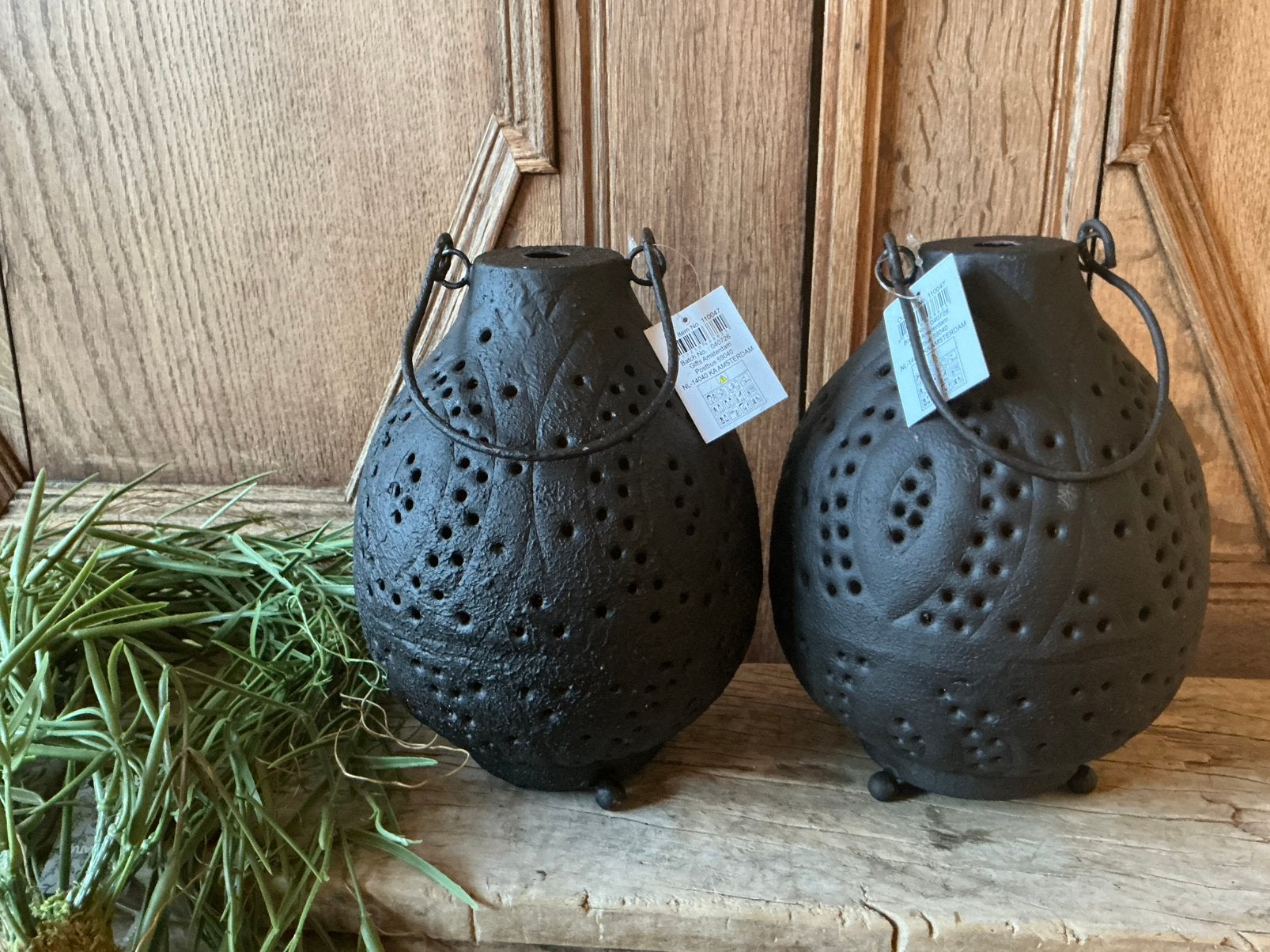 NIEUW Bohemian metalen lantaarns windlichten groot, Ophalen of Verzenden, Nieuw, Metaal