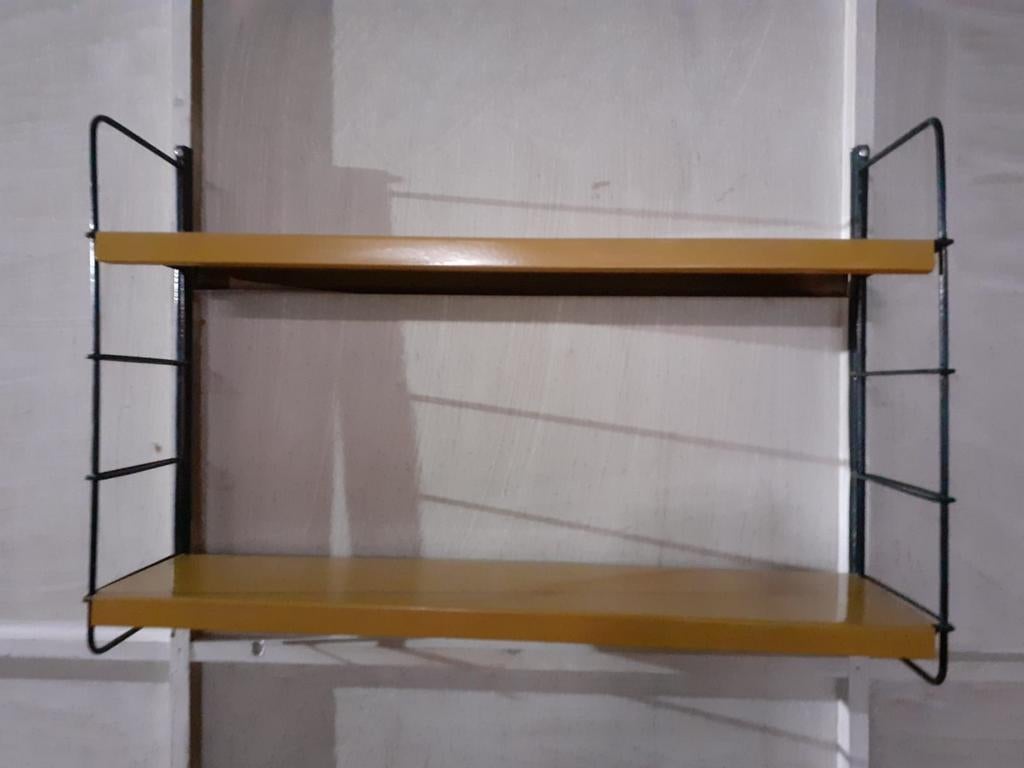 Vintage wandrek met twee planken, Ophalen, Gebruikt