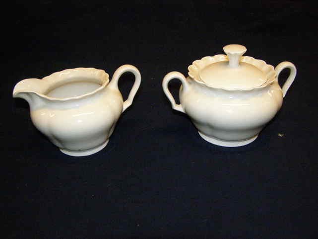 Oude Mosa suikerpot met melkkan, Ophalen of Verzenden