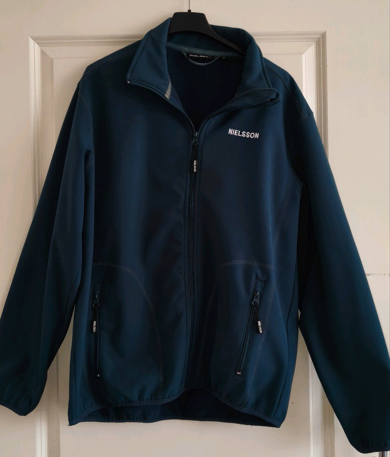 zomerjas maat M heren, Kleding | Heren, Jassen | Zomer, Ophalen of Verzenden, Zo goed als nieuw, Maat 52/54 (L), Blauw