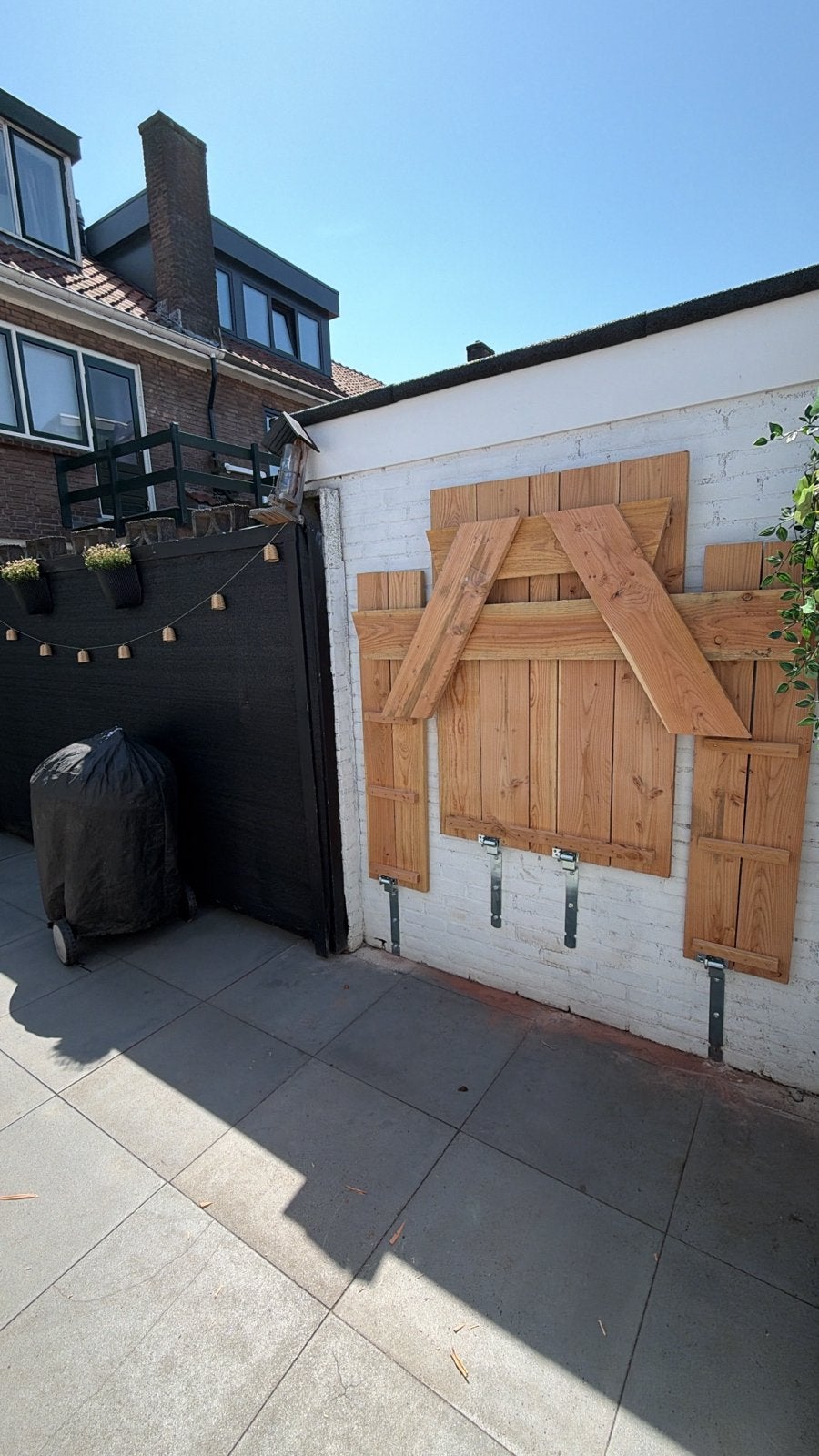 Opklapbare picknicktafel voor kleine ruimtes stads tuin, Tuin en Terras, Picknicktafels, Gebruikt, Ophalen of Verzenden, Inklapbaar