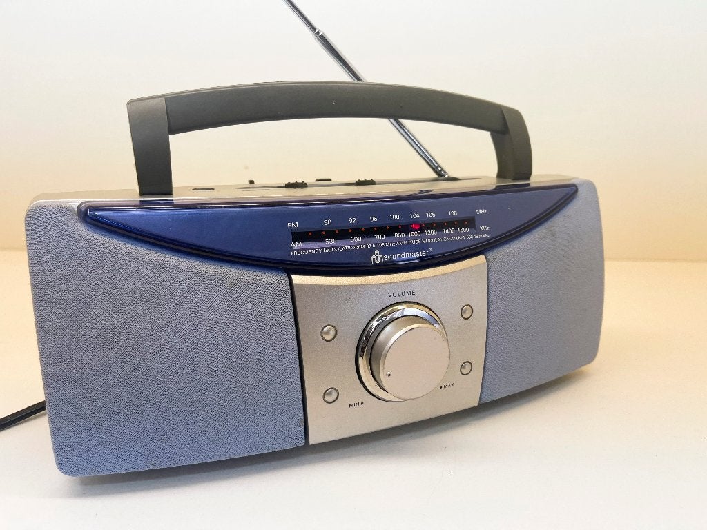 SOUNDMASTER TR-55 AM-FM Draagbare radio, Audio, Tv en Foto, Radio's, N, Ophalen of Verzenden, N, Radio
