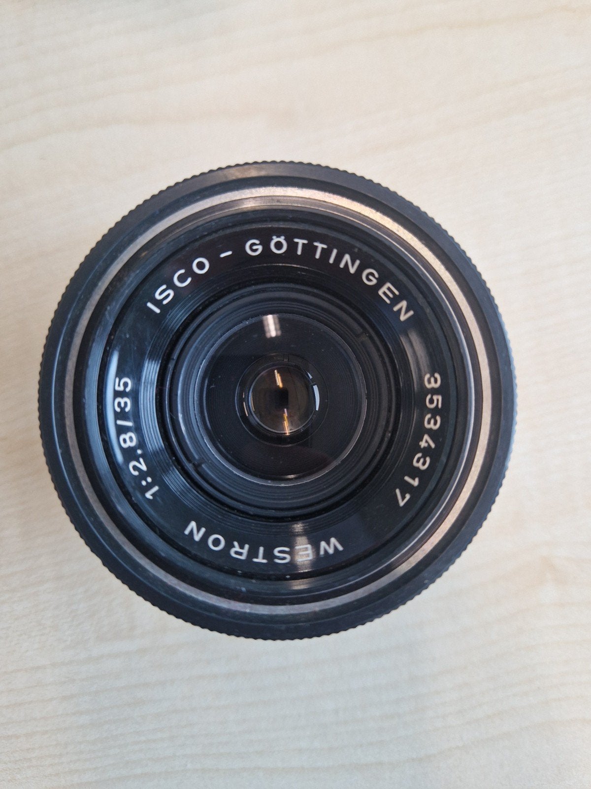 Isco-Göttingen Westron 1:2.8/35 lens, Overige merken, Gebruikt, Overige vattingen, Handmatige focus