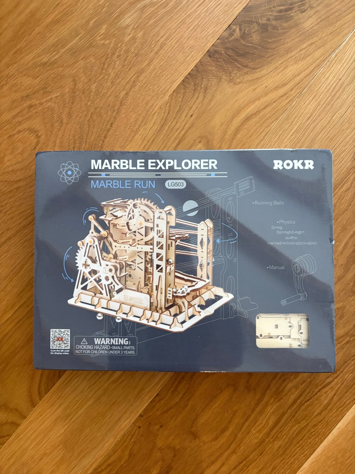 ROKR Marble Explorer Marble Run LG503 - Houten knutselset, Nieuw, Meerkleurig, Educatief, Knutselset