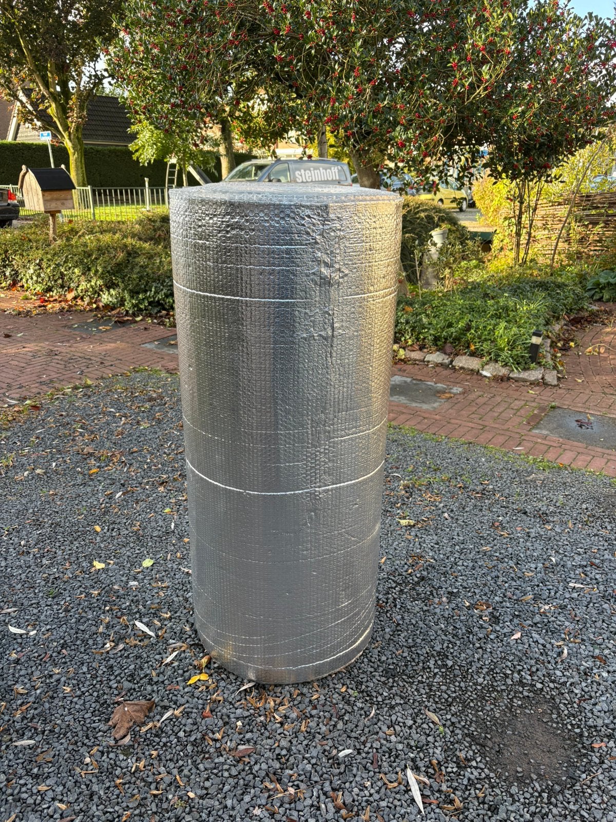 Reflecterende isolatiefolie op rol. Ca 20 m x 1,20 m (24 m2), Ophalen, Nieuw, 15 m² of meer, Folie