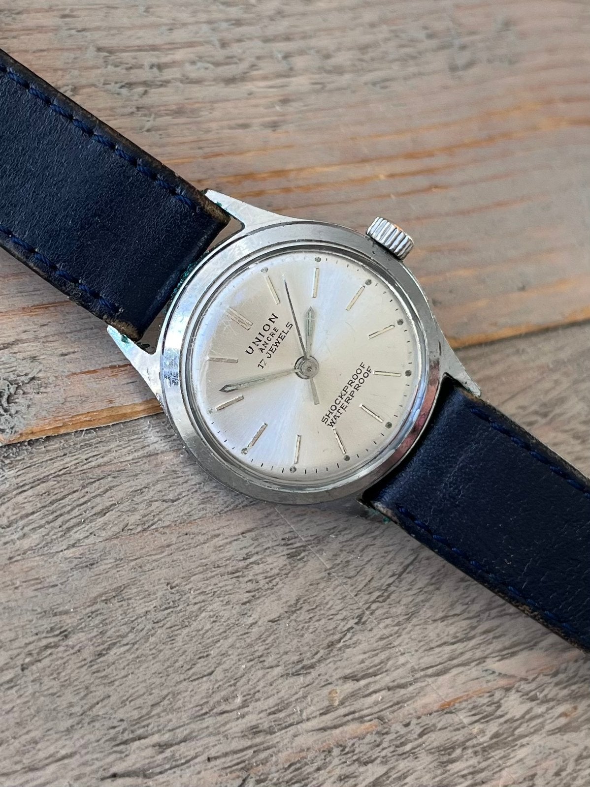 Vintage Union Ancre, Ophalen of Verzenden, Staal, Overige merken, 1960 of later