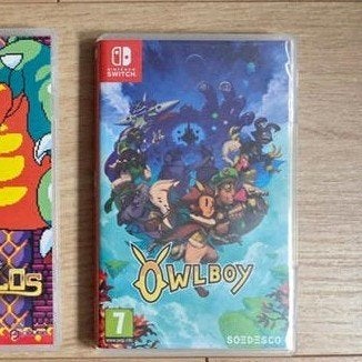 Switch game - Owlboy, Spelcomputers en Games, Games | Nintendo Switch, 1 speler, Racen en Vliegen, Ophalen of Verzenden, Zo goed als nieuw