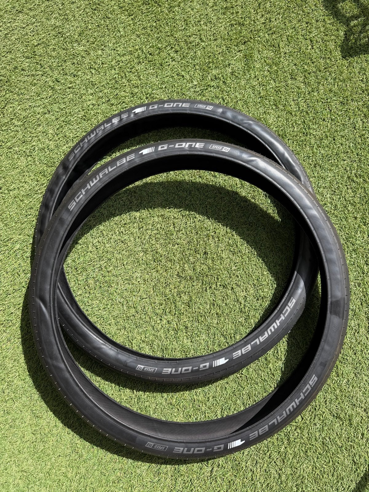 Schwalbe G-One Speed Pro 60-622 TLE (2 stuks), Fietsen en Brommers, Fietsonderdelen, Zo goed als nieuw, Band, Rubber, Fatbike