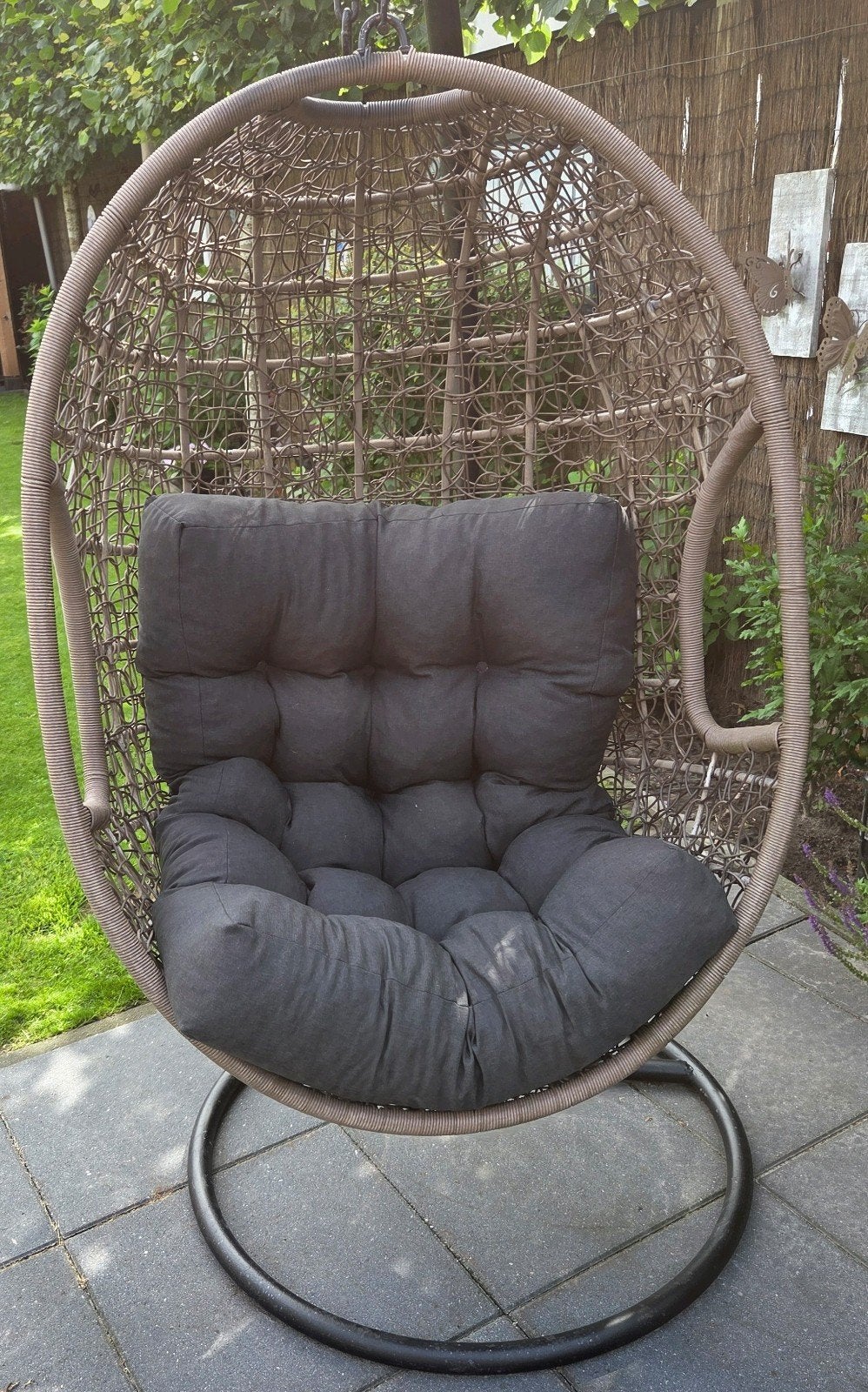 Super leuke Egg chair, Hang-schommelstoel, Tuin en Terras, Tuinstoelen, Ophalen, Gebruikt