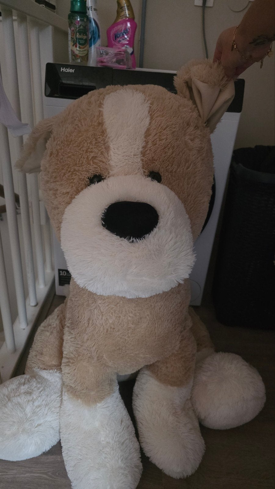 xxl knuffelhond, Ophalen of Verzenden, Zo goed als nieuw, Hond